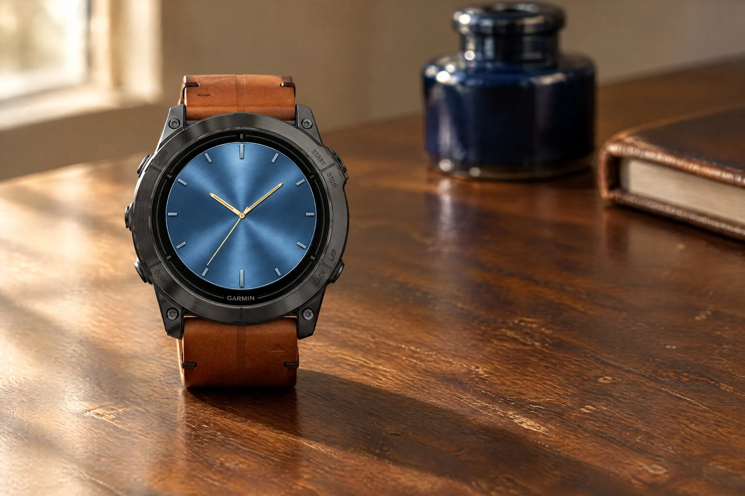 Classic Five: Analog Garmin Watch Face