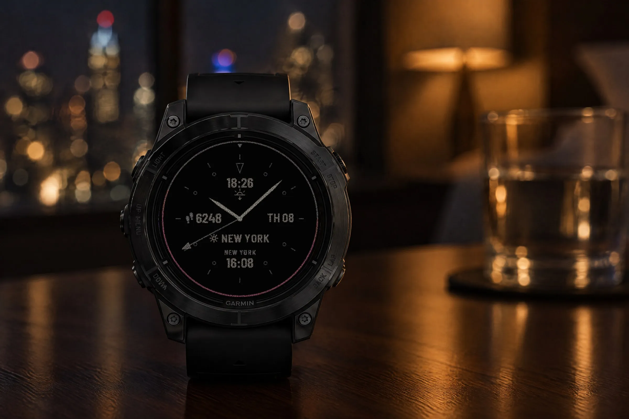 Horizon GMT Garmin Watch Face – Always-On